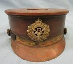  British-Canadian WWI, Trench Art Shell Hat, 18 Pounder, 1916