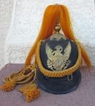 US Indian War Era, M1881 Cavalry Enlisted Helmet, 9th Regiment, Size 7