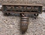US Indian War Era, Mass. VM Marksmanship Badge, Bronze, 1884