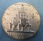  German WWII1936 Reichsparteitag Tinnie, BH Mayer Mfg