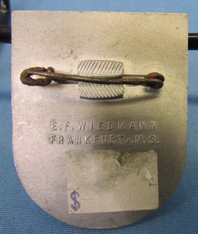  German WWII 1936 Gau Hessen-Nassaur, Frankfurt am Main Tinnie — image 3