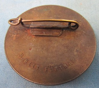  German WWII Reichsparteitag Tinnie 1935, Bronze Color — image 2