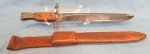  Canadian WWI 1st Model Ross Rifle Bayonet, & Scabbard