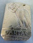  German WWII Stuttgart Gautag Tinnie, 1937