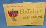  French WWI Souvenir Postcard Book, Battle of the Marne