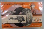  Japanese WWII, 1933 Chevrolet and Goodrich Tires Advertising Postcard