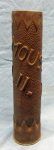  French WWI 70 mm Trench Art Vase, Mousson 11.11.18