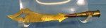  French WWI Trench Art Letter Opener, VERDUN