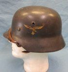  German WWII Luftwaffe M1935-40 Steel Helmet, NS64