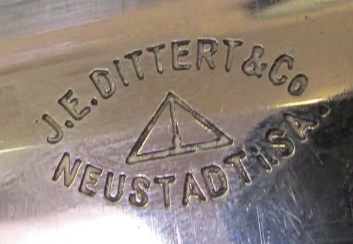  German WWII M1933 SA Enlisted Dagger, Scarce Maker, Dittert & Co. Veteran Souvenir — image 9