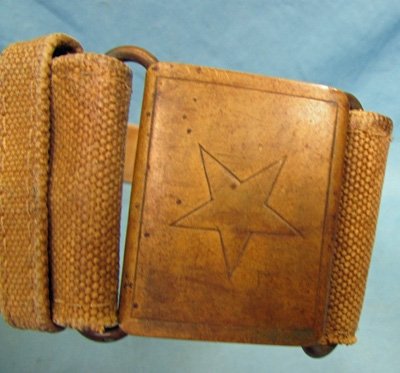  Vietnamese Army Belt & Buckle Set, Soldier Inscribed — image 2