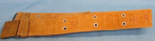 Vietnamese Army Belt & Buckle Set, Soldier Inscribed — image 4