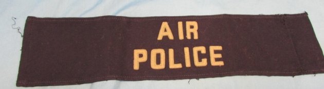  US Cold War Era, USAF Air Police Brassard — image 2