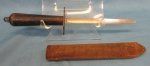  French WWI Fighting Knife & Sheath