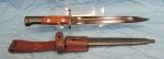  Jugoslavian Mauser Bayonet & Frog, Matching Numbers