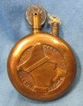  French WWI Trench Art Cigarette Lighter, Prussian Crown Prince