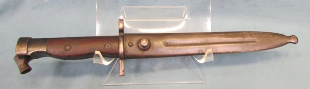  Egyptian 1950's Era Hakim Bayonet & Scabbard — image 2