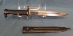  Egyptian 1950's Era Hakim Bayonet & Scabbard