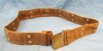  Vietnamese Army Belt & Buckle Set, Soldier Inscribed