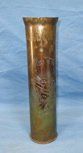  French WWII Trench Art Vase