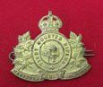  Canada WWI First Mounted Rifles Cap Badge