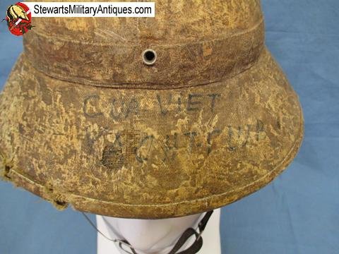  Vietnam War, North Vietnamese Army Pith Helmet, Vet Bring-Back — image 3