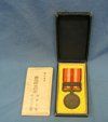  Japanese WWII 1931-1934 Manchurian Incident Medal, Cased
