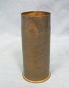 French WWI Decorated 37mm Shell, Verdun 1918