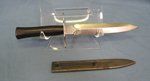  French WWI 1916 Fighting Knife & Scabbard, GONON 41