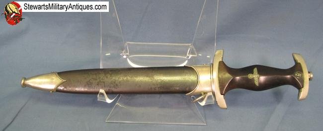  German WWII M1933 SS EM Dagger, RZM 120/34 — image 4