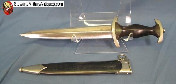  German WWII M1933 SS EM Dagger, RZM 120/34 — image 5