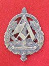  German WWII 1937 Niederrhein SA Tinnie