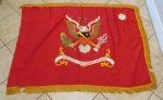  US Cold War Era, 60th Air Defense Artillery Regiment Battalion Color, 3x4'  Depot Tag