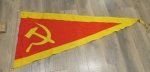 Soviet Cold War Era Wool Pennant, 5' 3'