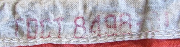 Soviet Cold War Navy Jack, 1991r, Wool Bunting — image 4