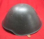 East German, Cold War Era M56 Steel Helmet, Complete, Size 56