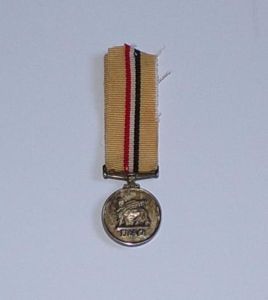 First Gulf War Medal Miniature