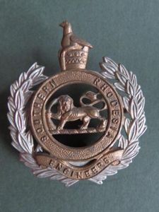 Southern Rhodesia Army 'Engineers' 1948-1956 Cap Badge