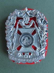 South Africa Army Witwatersrand Rifles Post 1964 Kilmarnock Bonnet Badge