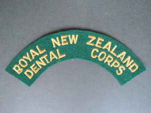 New Zealand Royal New Zealand Dental Corps Shoulder Title