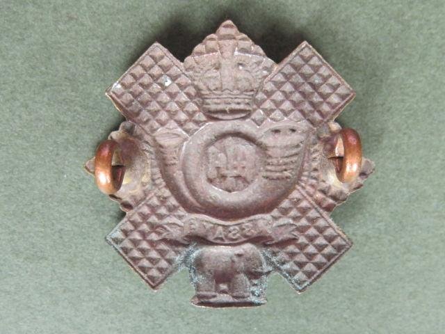 British Army Pre 1953 The Highland Light Infantry Officers Service Dress Collar Badge — image 3