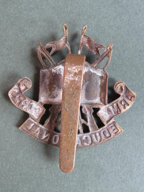 British Army Pre 1951 Army Education Corps Cap Badge — image 2