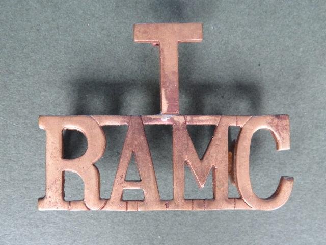 British Army 'RAMC' (Royal Army Medical Corps) Territorial Shoulder Title