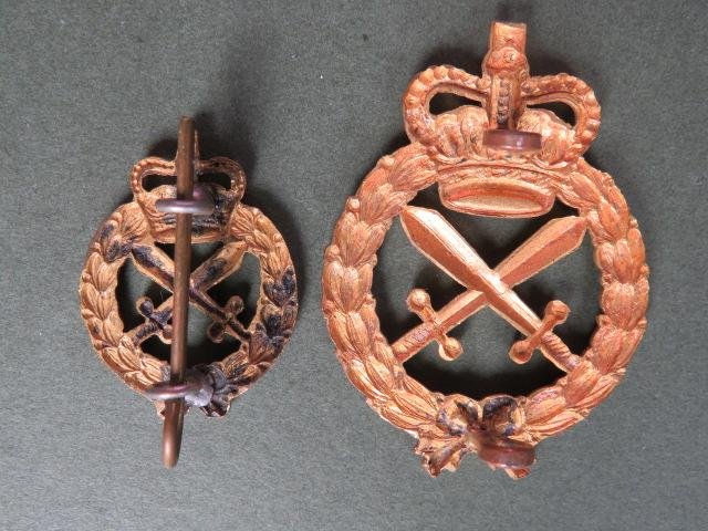 Australia Army Post 1953 Royal Australian Corps of Military Police Cap & Collar Badge
