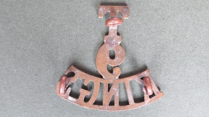 British Army The 9th The King's Regiment (Liverpool) Territorial Battalion Shoulder Title