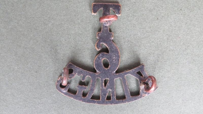 British Army The 6th The King's Regiment (Liverpool) Territorial Battalion Shoulder Title