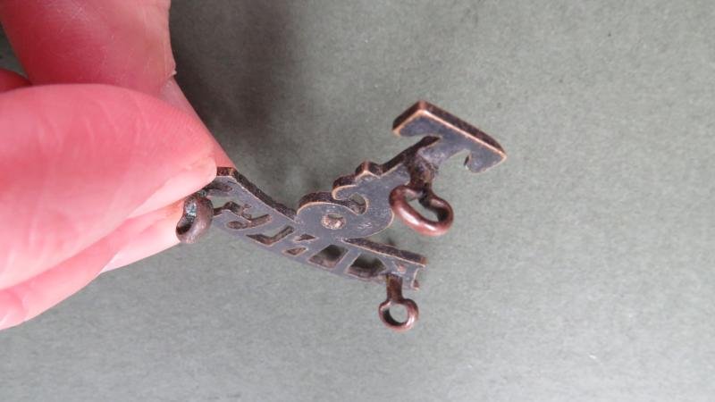 British Army The 6th The King's Regiment (Liverpool) Territorial Battalion Shoulder Title