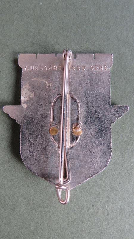 France 17 R.G.P. (Regiment Genie Parachutistes) Pocket Crest