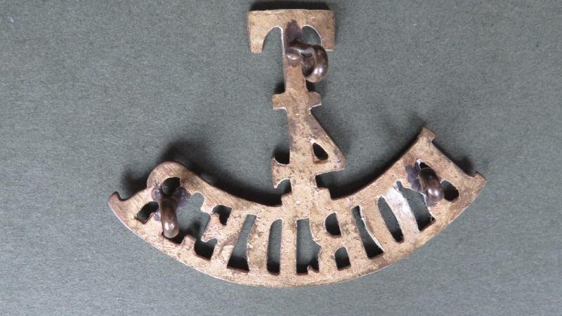 British Army 4th (Cumberland & Westmoreland) Territorial Battalion, The Border Regiment Shoulder Title