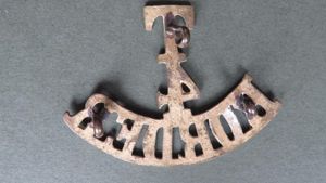British Army 4th (Cumberland & Westmoreland) Territorial Battalion, The Border Regiment Shoulder Title